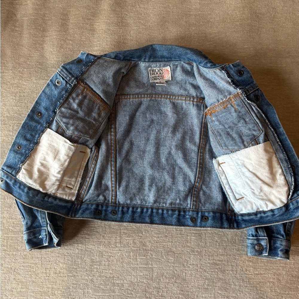 Ironwood Trading Company Boys Denim Jacket - Size 5 - 100% Cotton - Picture 7 of 12